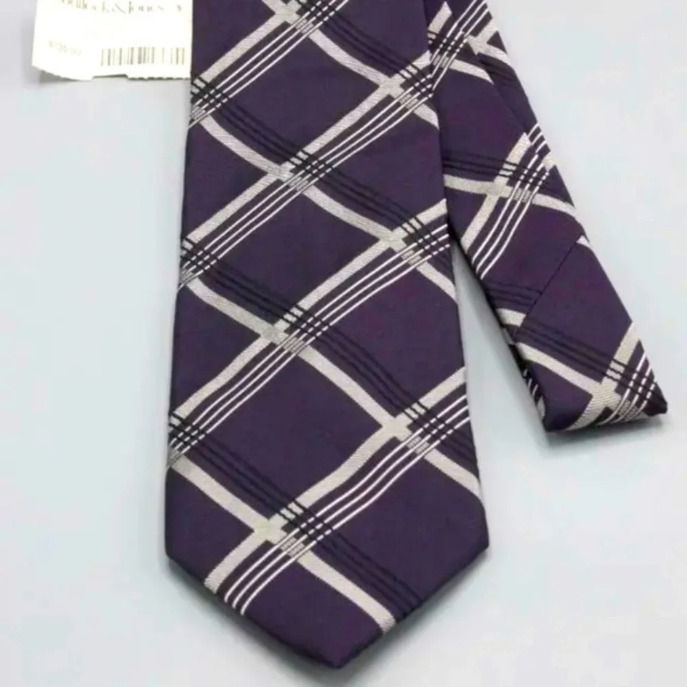Drakes Silk Tie Hand Made for Bullock & Jones - NWT